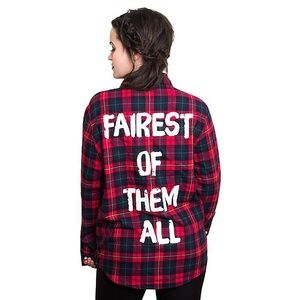 Cakeworthy Snow White Flannel New w/Tags! Small!